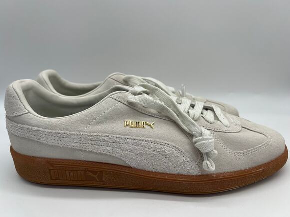 Puma Other - PUMA Men's Low-Top Army Trainer Bonanza Beige Suede 381228-01 Size 10.5